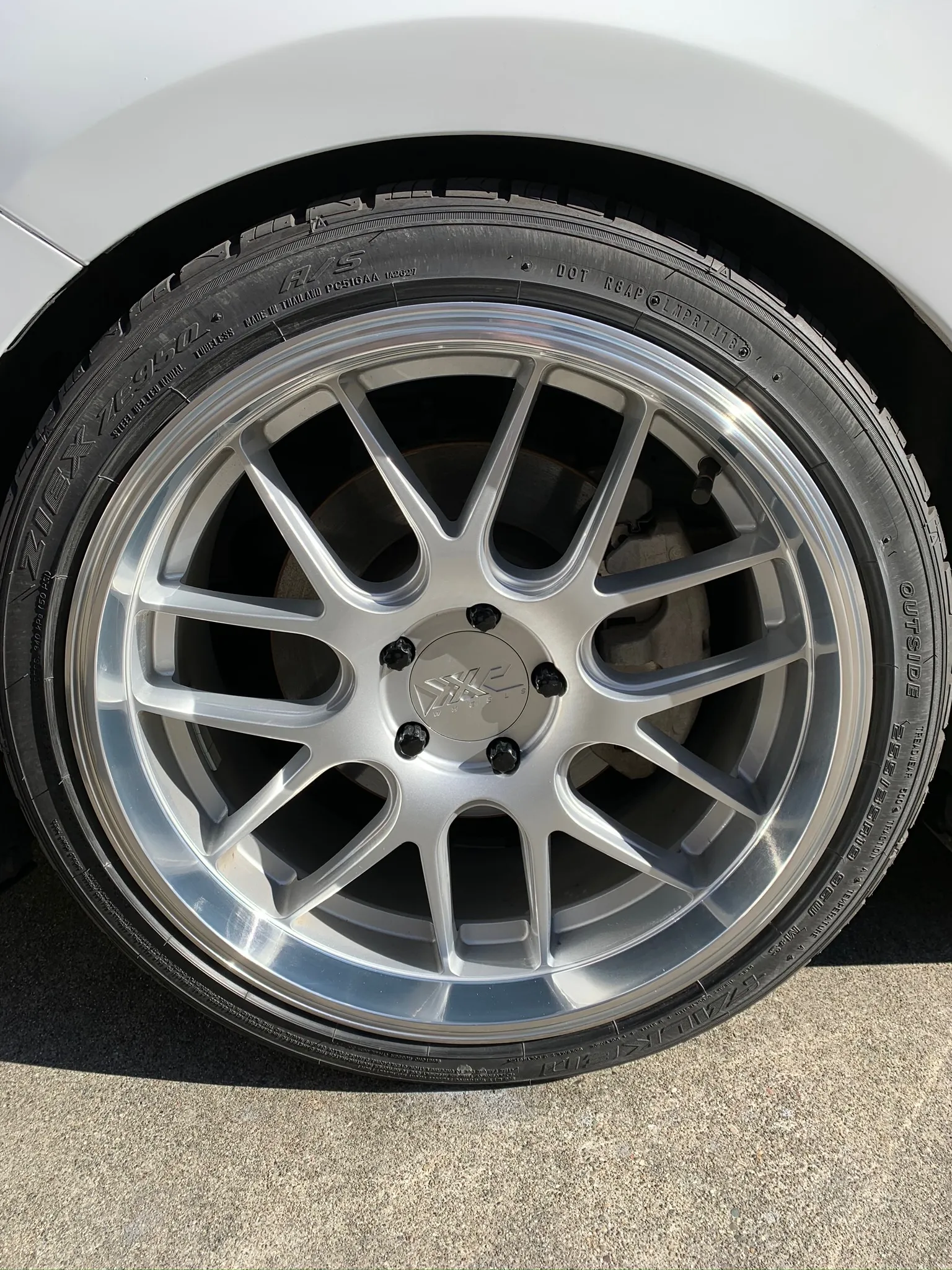 restored aluminum wheel